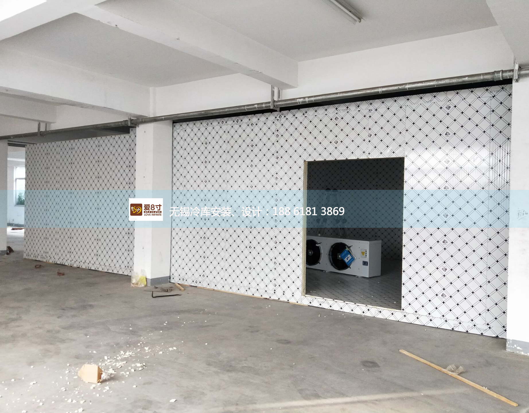 无锡爱八寸蛋糕店冷库案例